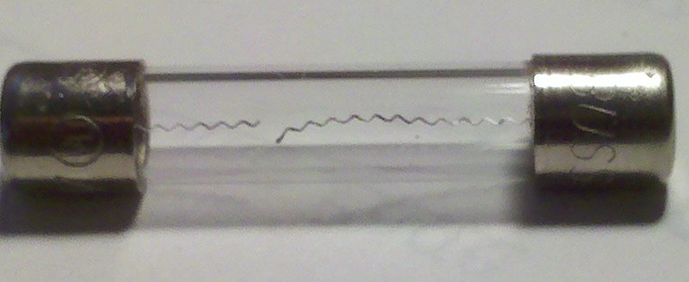 barely blown fuse